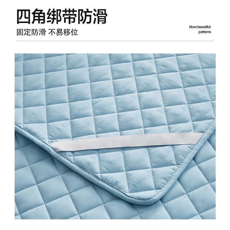 四季通用床褥垫薄款软垫可机洗床褥子保护垫单双人家用床笠厂货源图片