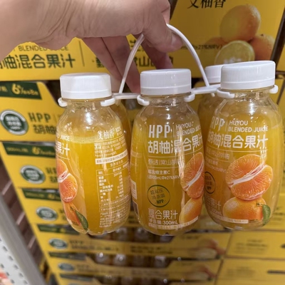 山姆艾柚香HPP胡柚混合果汁300mL果汁饮料营养果汁酸甜便携装饮品