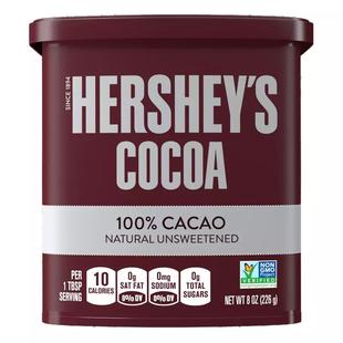 HERSHEYS COCOA美国进口好时百分百纯可可粉巧克力粉家庭烘焙包邮