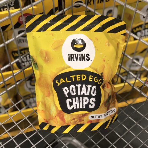 山姆 Irvins 咸蛋黄薯片210g休闲零食新加坡进口膨化食品即食