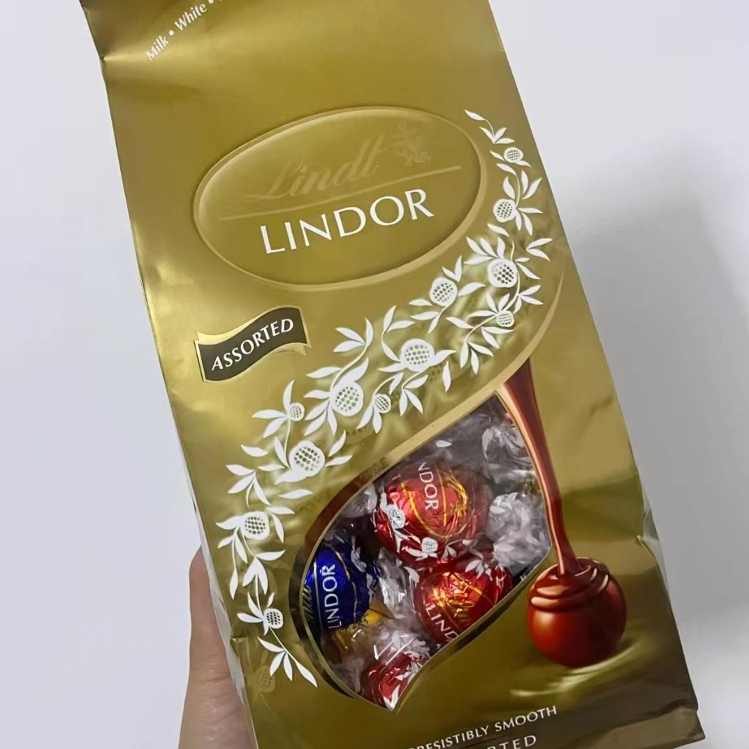 山姆瑞士莲软心甄选巧克力分享装569g黑巧克力礼盒节日礼盒