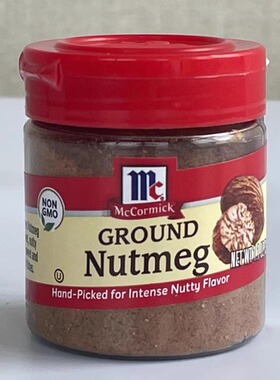 美国味好美豆蔻粉肉蔻玉果粉香料调料料 McCormick GROUND NUTMEG