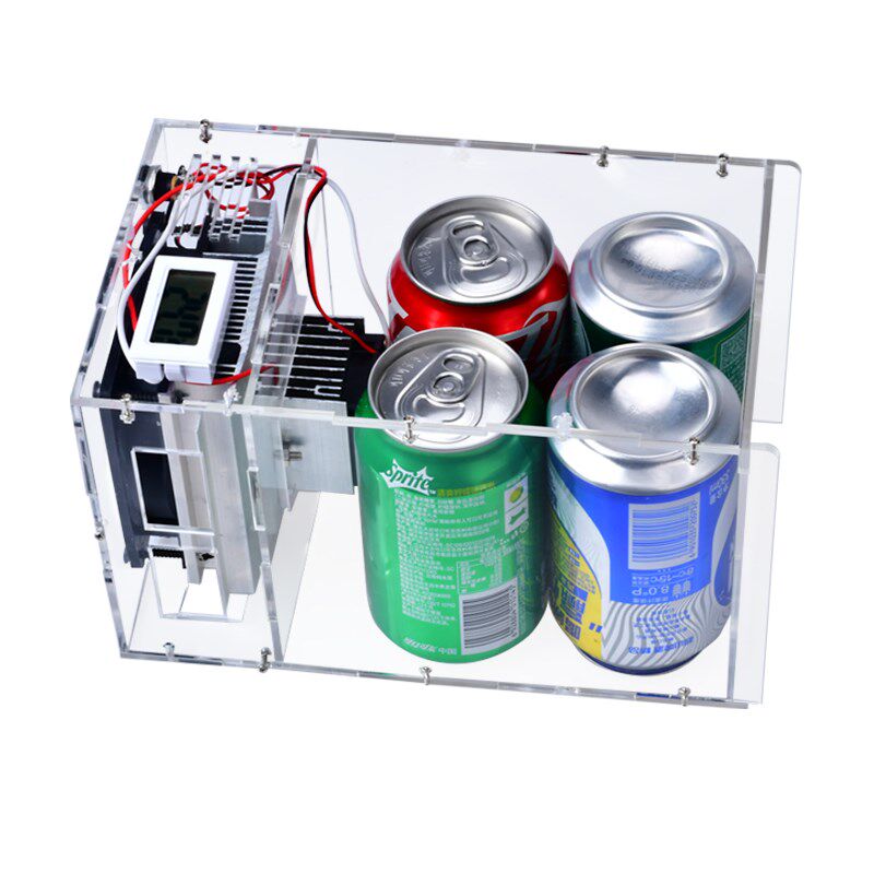 电子diy制冷器 半导体制冷片小空调冰箱保鲜箱散R热器12V制作套件