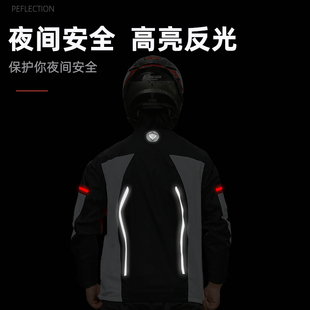 蓝狮雨衣雨裤 分体x骑行雨服摩托车全身防水女士机车雨 套装 男夏季