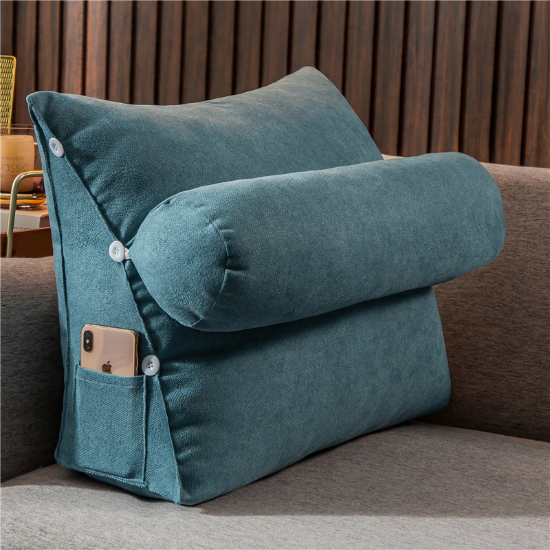 床头靠垫护腰床上靠枕软包大靠背垫E榻榻米床靠垫办公室沙发腰靠