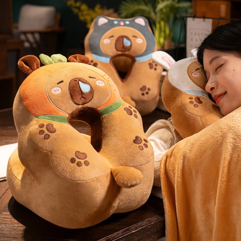 午睡枕趴睡c枕办公室儿童午休神器小学生趴桌上抱枕女生睡觉小枕