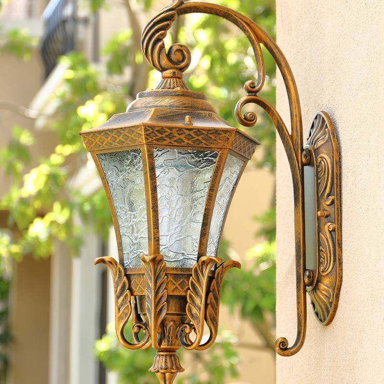 户外壁灯过道阳台灯欧式仿古别墅庭院灯门口外墙灯室外走廊灯led