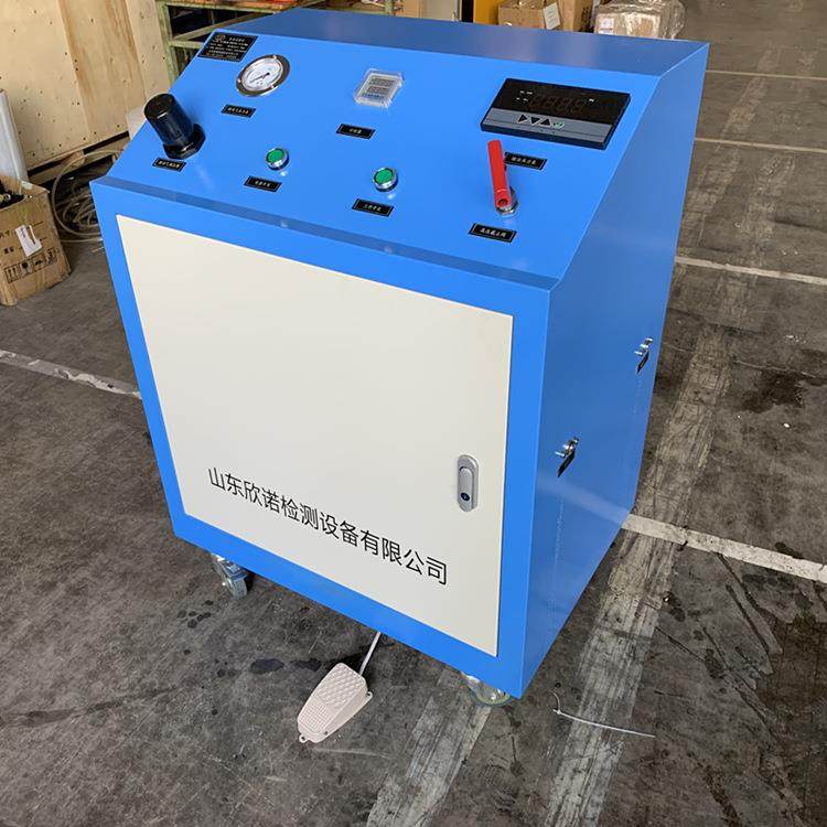 欣诺检测设备厂家直供空气驱动高压七氟丙烷增压灌装气体增压系统