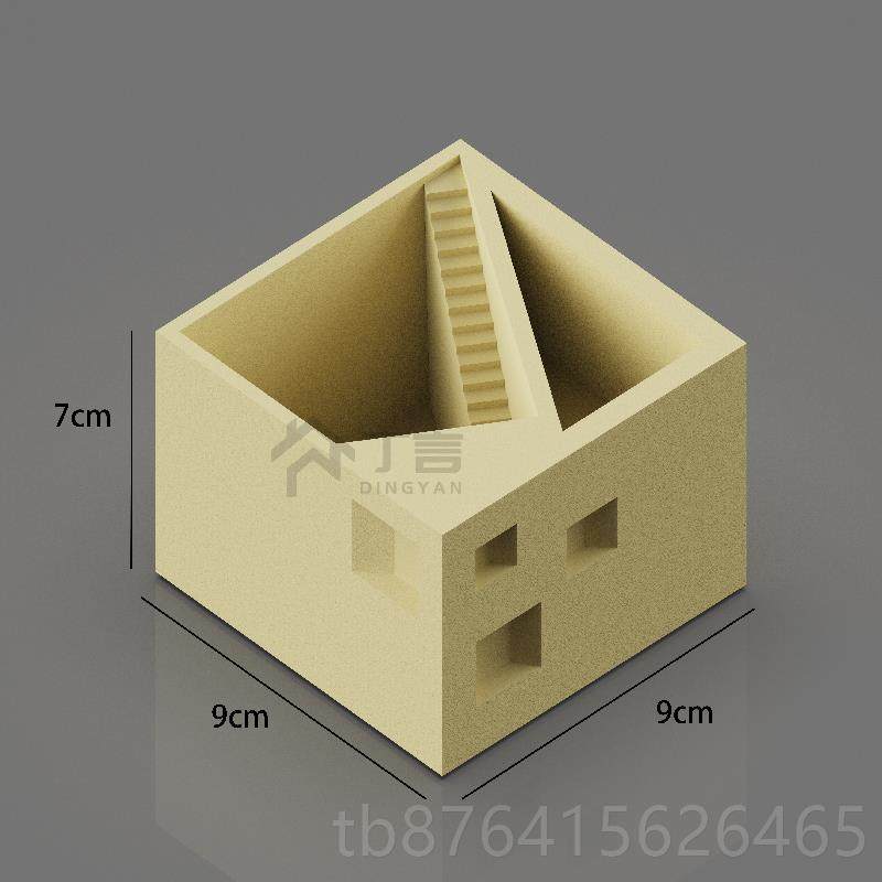 正品北欧n水泥筒创意笔微型建筑微缩摆件i办s公室桌面收纳盒,收纳整理,笔筒,淘宝优惠券,粉丝福利购,淘宝优惠卷