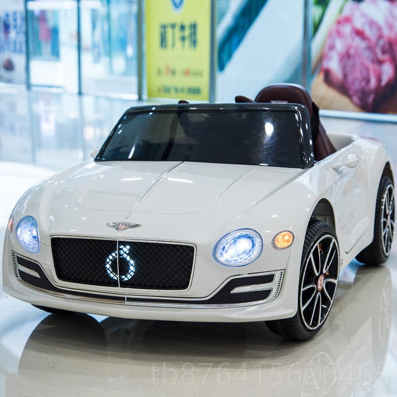 正品宾利豪华儿电动童车正授权四版可驱液压门带遥控四轮汽车坐人