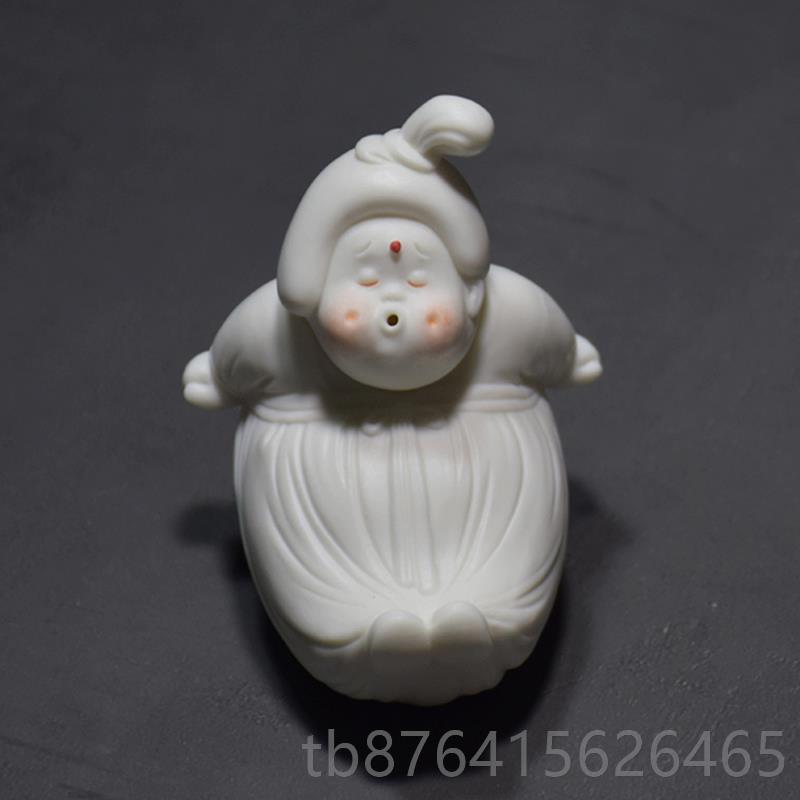正品创意可女爱手工陶瓷唐茶拨架文房用茶搁搁架笔文具品茶席丑萌图片