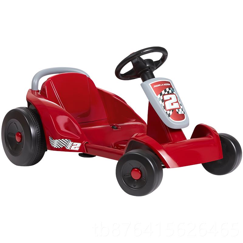正品孩美国Radi童小oFlyer儿童电动车卡丁车可坐人四轮玩具汽车宝