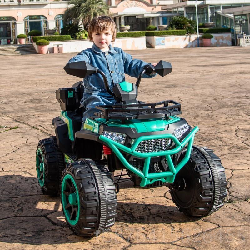 正品童电动遥车四轮越野车沙滩车可坐大人双人宝宝儿具控汽车玩童