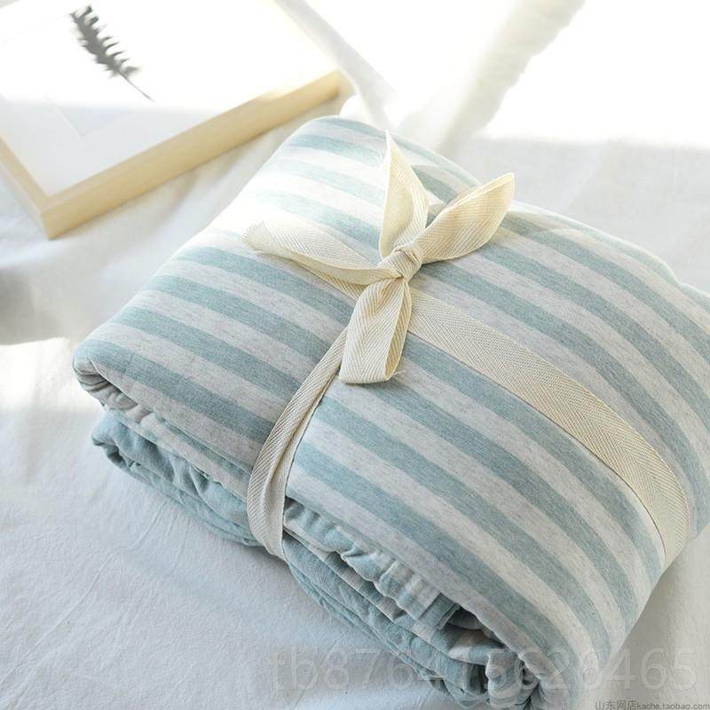 正品针织天竺棉四件套 条纹 纯棉可床笠被枕套简约舒适床品套 四,床上用品,床品套件/四件套/多件套,淘宝优惠券,粉丝福利购,淘宝优惠卷