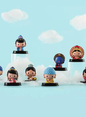 八大守护神摆件12生肖吉祥物公仔本命年创意可爱卡通桌面车载摆设