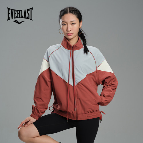 美国EVERLAST拳击复古运动夹克女