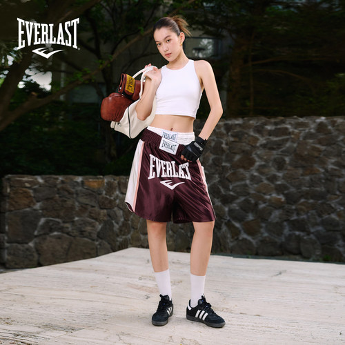 美国EVERLAST运动拳击短裤男女春