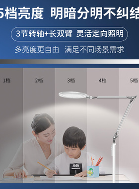 孩视宝落地灯护眼钢琴客厅阅读轻奢设计感卧室儿童立式台灯f701ad