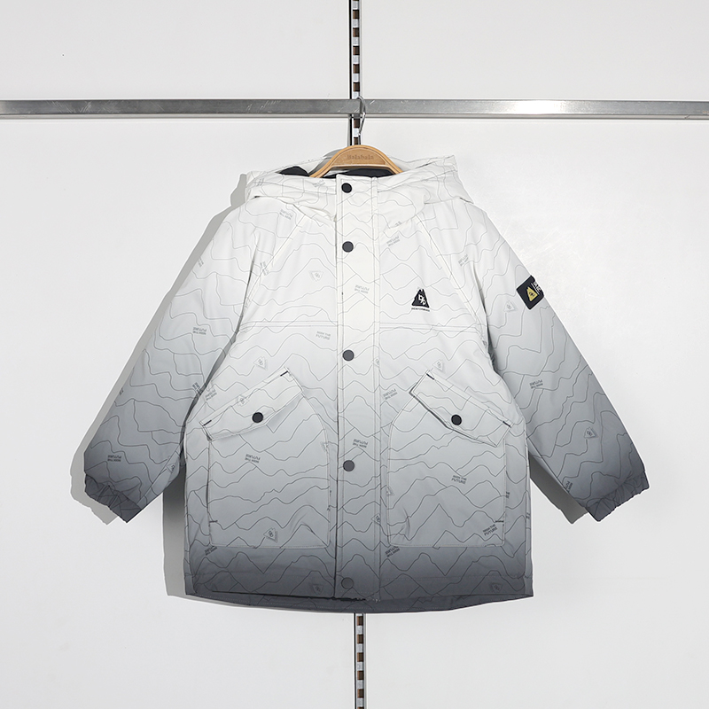 巴拉巴拉童装2025冬装新款男中幼童中羽绒服202425107130