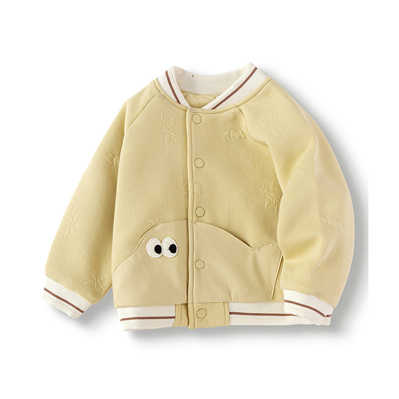 巴拉巴拉男幼小童针织外套秋季卡通萌趣百搭夹克便服201325105111