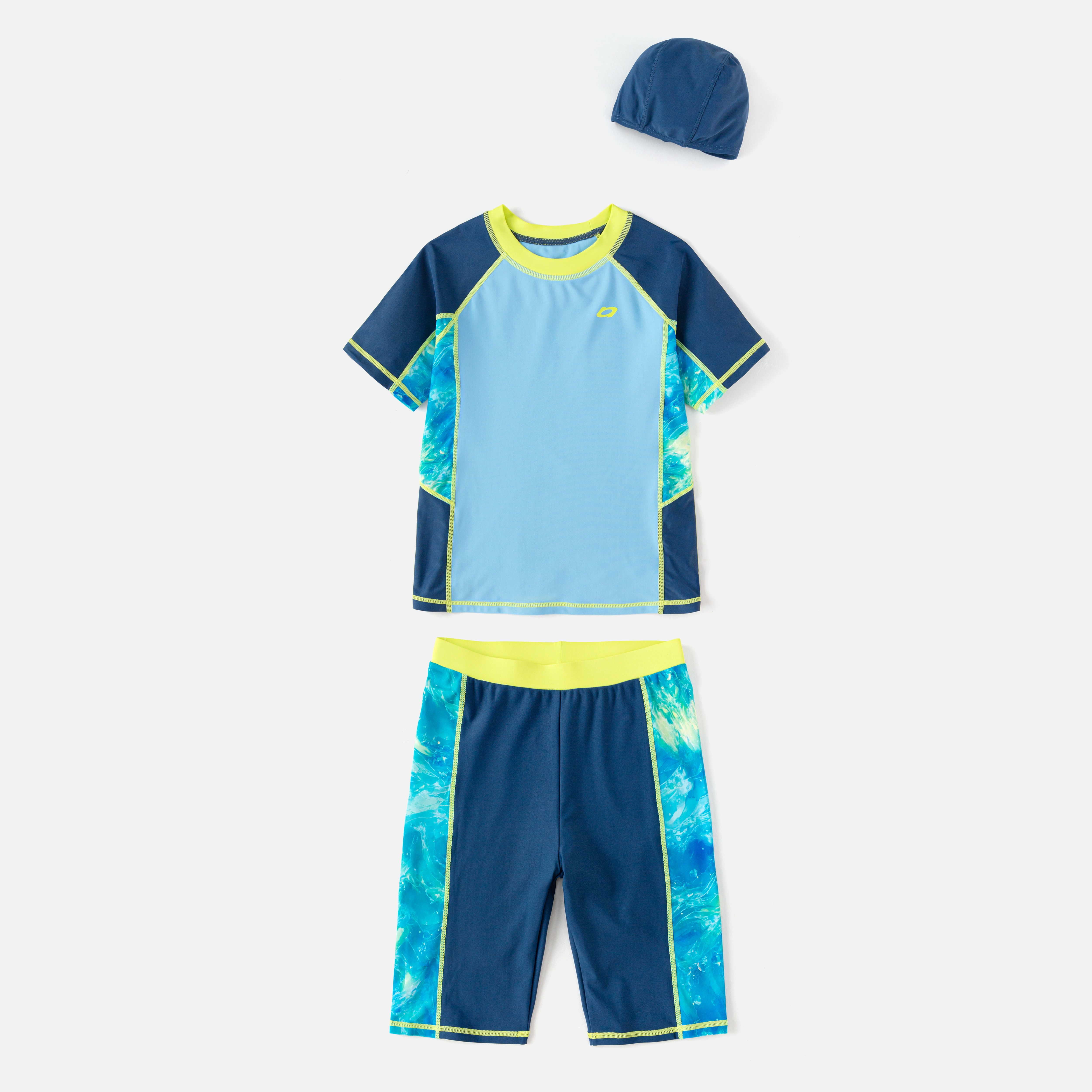 巴拉巴拉儿童泳衣套装男童分体泳装大童防晒耐氯柔软206225167107