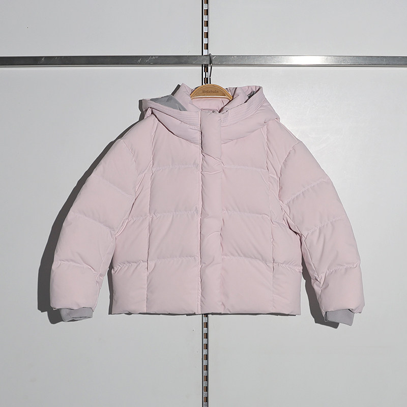 巴拉巴拉童装2025冬装新款女中幼童短羽绒服202425107004
