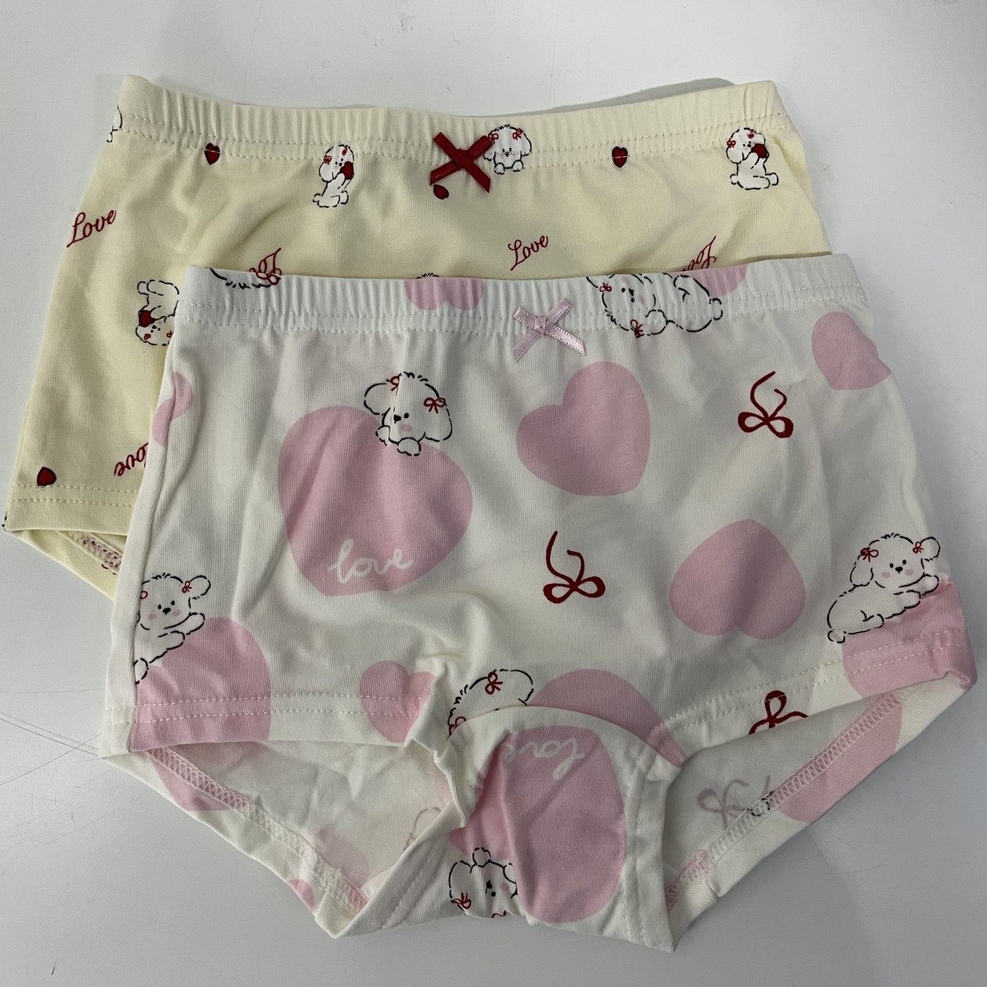 巴拉巴拉女童弹力抗菌平角内裤2条装2025冬装新款206425170004