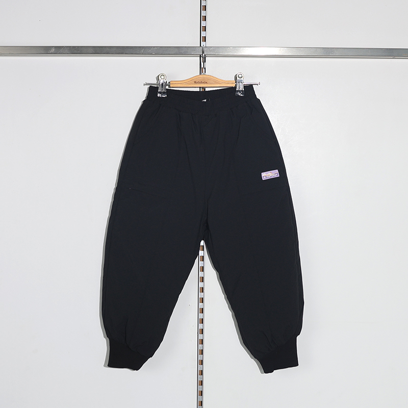 巴拉巴拉童装2025冬装新款女中幼童梭织长裤羽绒裤202425108022