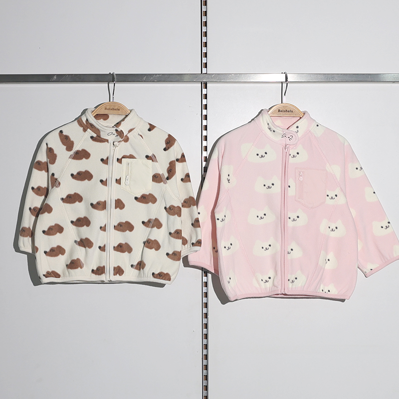 巴拉巴拉童装2025冬装新款男女婴幼童针织便服外套201425105202