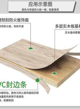 多层板防火皮贴面板1mm岩石纹hpl板家具板装饰外封防火板B1级阻燃