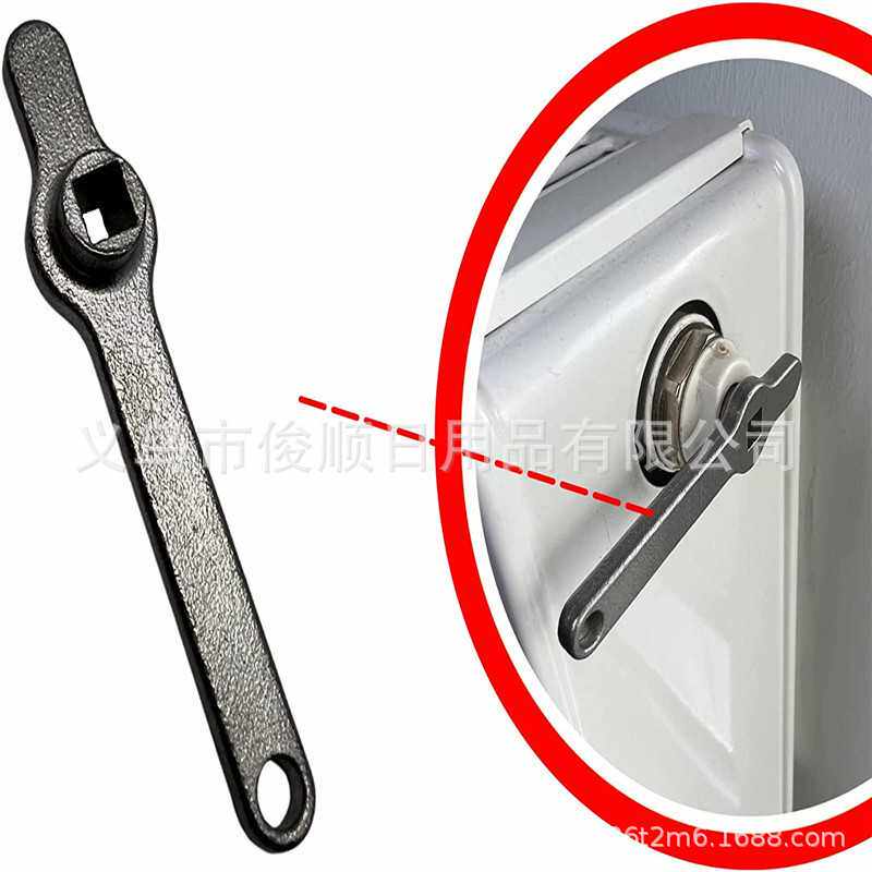 Radiator Ventilation Handle 不锈钢散热器出风口把手 方扳手