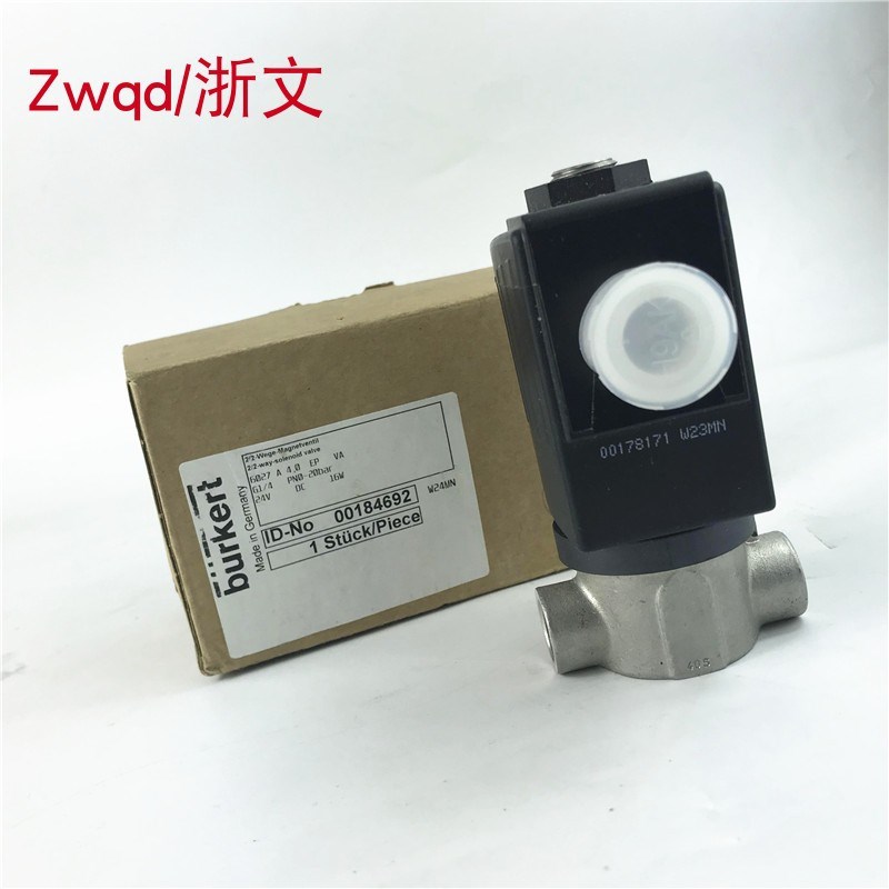 宝德burker6027 A 4.0 EP VA G1/4  PN0-20BAR 24VDC不锈钢高压
