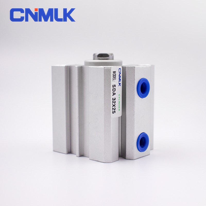 SDA薄型气缸SDA20/25/32/40/50/63/80X10X15X20X25X30X40X50S带磁