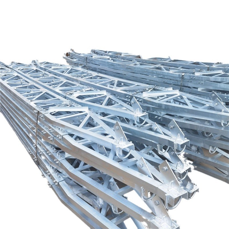 35kv横担支架厂家供应 高压电力铁附件电力金具35KV双杆门型横担