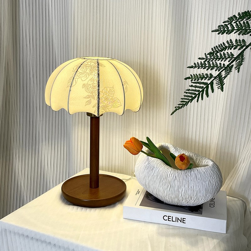 中古美式台灯复古高级感轻奢装饰氛围设计师客厅书房卧室床头灯具