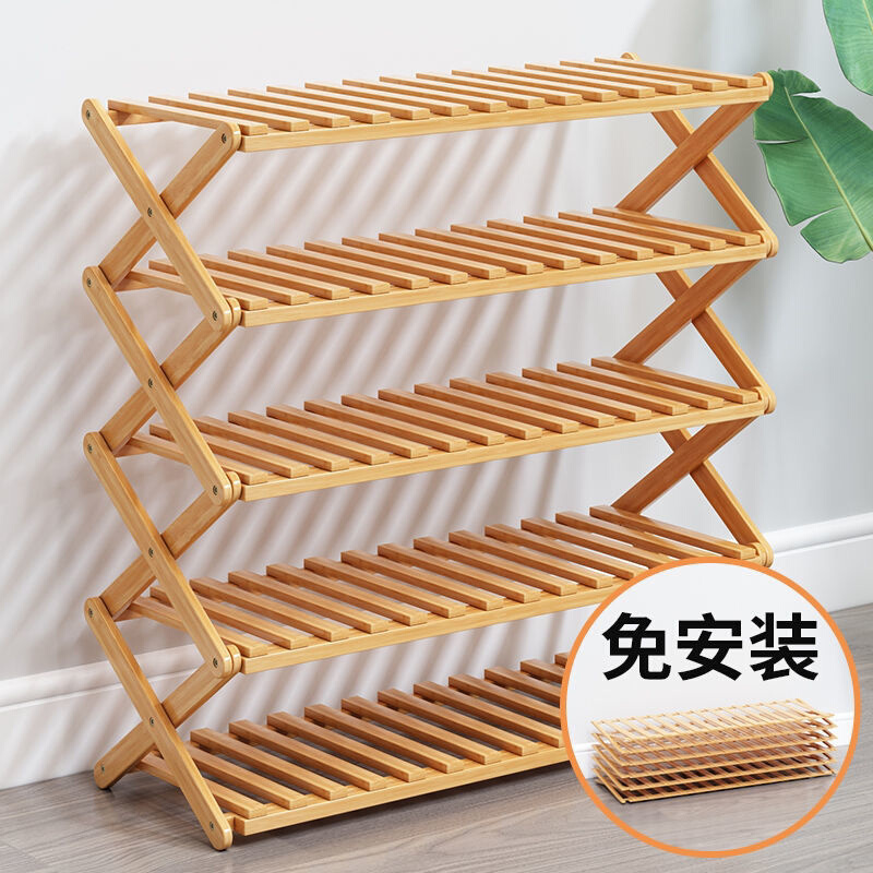 免安装折叠鞋架防尘简易门口家用落地多层经济型鞋柜小型宿舍收纳