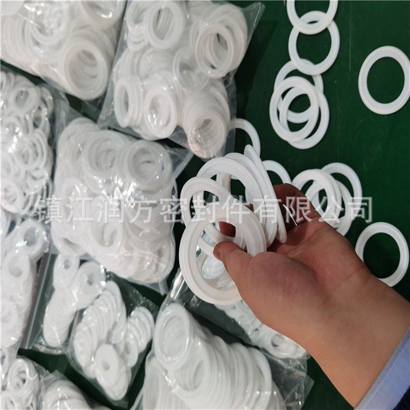 卫生级法兰及时接垫片 氟塑料PTFE材质 PTFE符合FDA  SGS检测报告