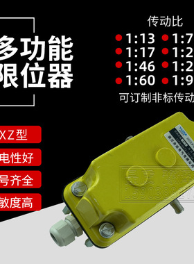 DXZ多功能行程限位器起升高度限制器塔吊行车开关1:46/78/120限位