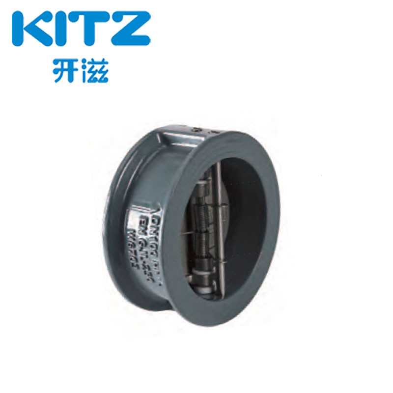 日本KITZ北泽开滋铸铁对夹式止回阀PN16DPWAUE