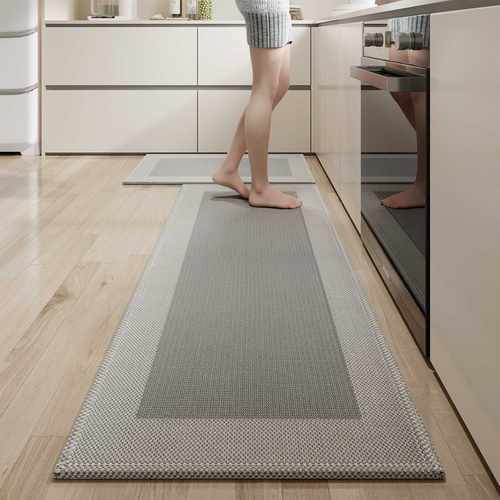 厨房地垫防油防水可擦免洗长条地毯家用厨房耐脏吸油吸水防滑垫子