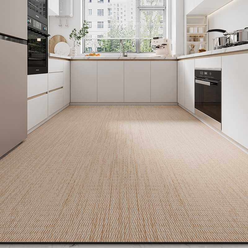 厨房地垫防滑防油可擦免洗地毯家用门口防水脚垫耐脏门垫满铺垫子