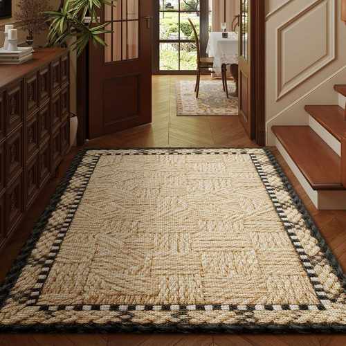 入户门地垫新款门口进门脚垫高级感家用耐脏防滑室内玄关地毯