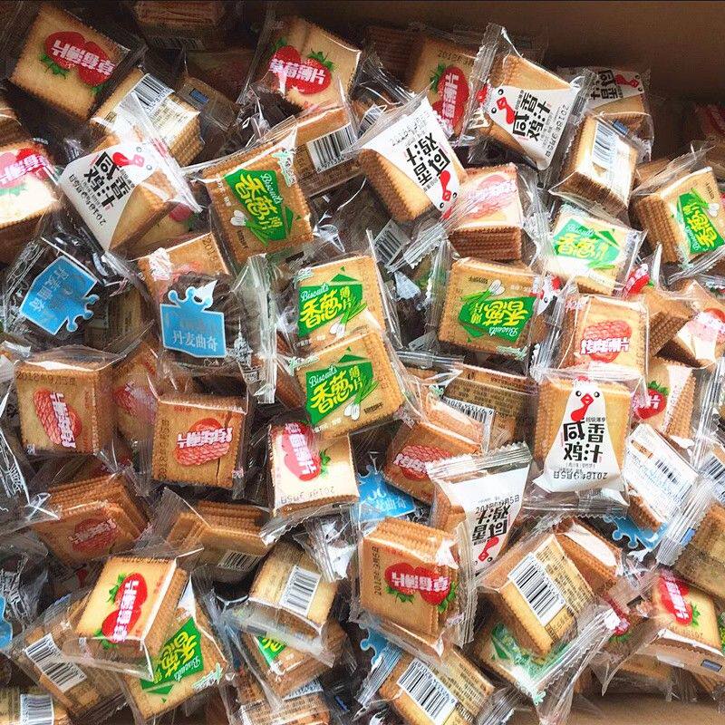 休闲薄饼干5斤装多口味