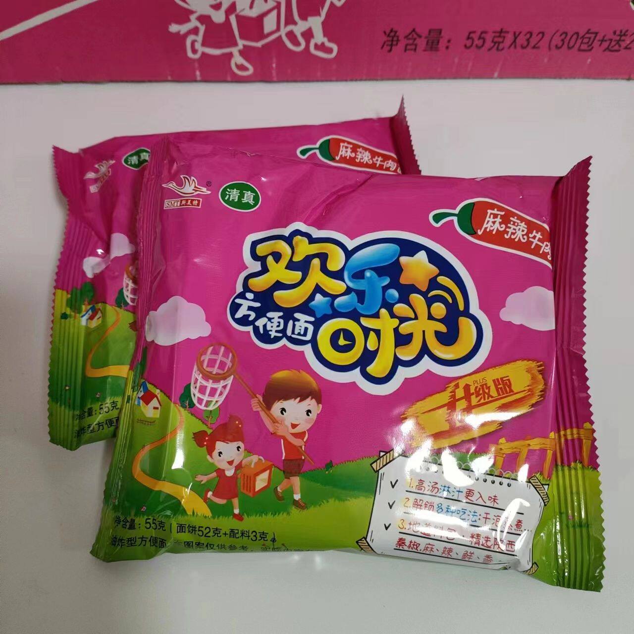 欢乐时光方便面干脆面儿