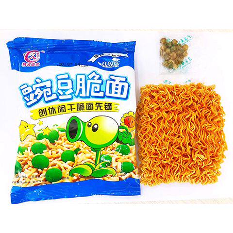 豌豆面方便面干吃干脆面