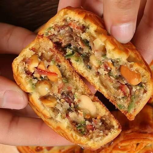 五仁大月饼传统老式散装
