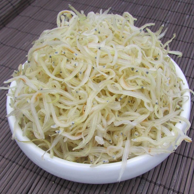 新货野生淡干小银鱼干250