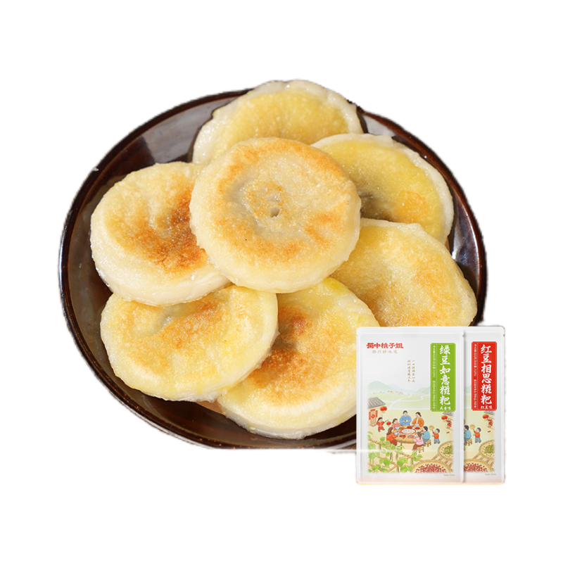 蜀中桃子姐红豆糍粑四川