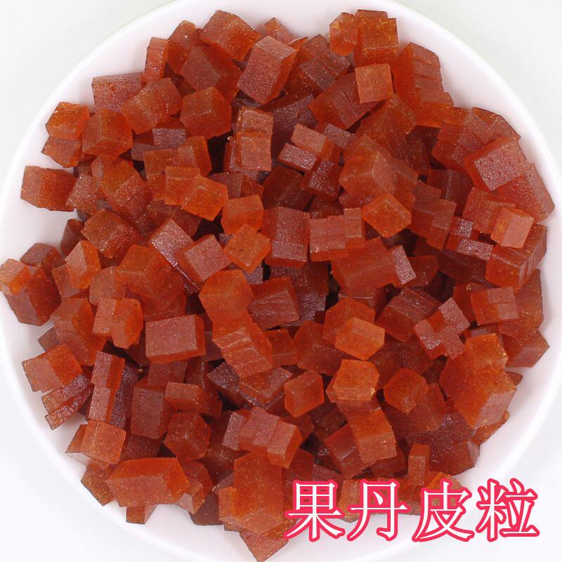 山楂果丹皮粒丁碎片炒酸