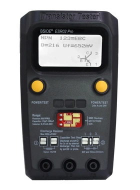 ESR02Pro电解晶体管测试表M328电阻电感电容ESR测试仪